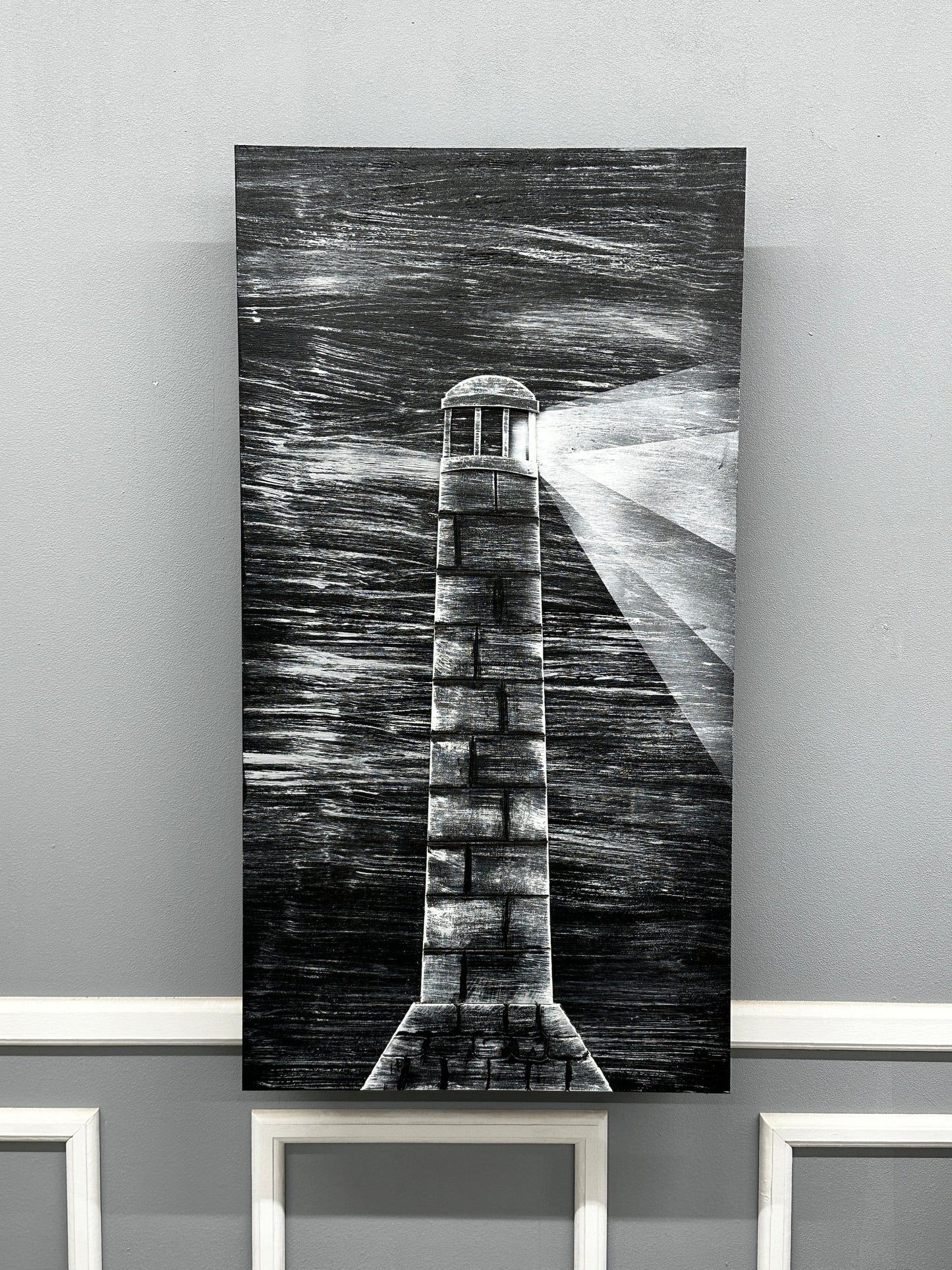 Beacon of the deep - 3D Concealment Art - Hidden Gun - Biometric Lock or Rfid Lock