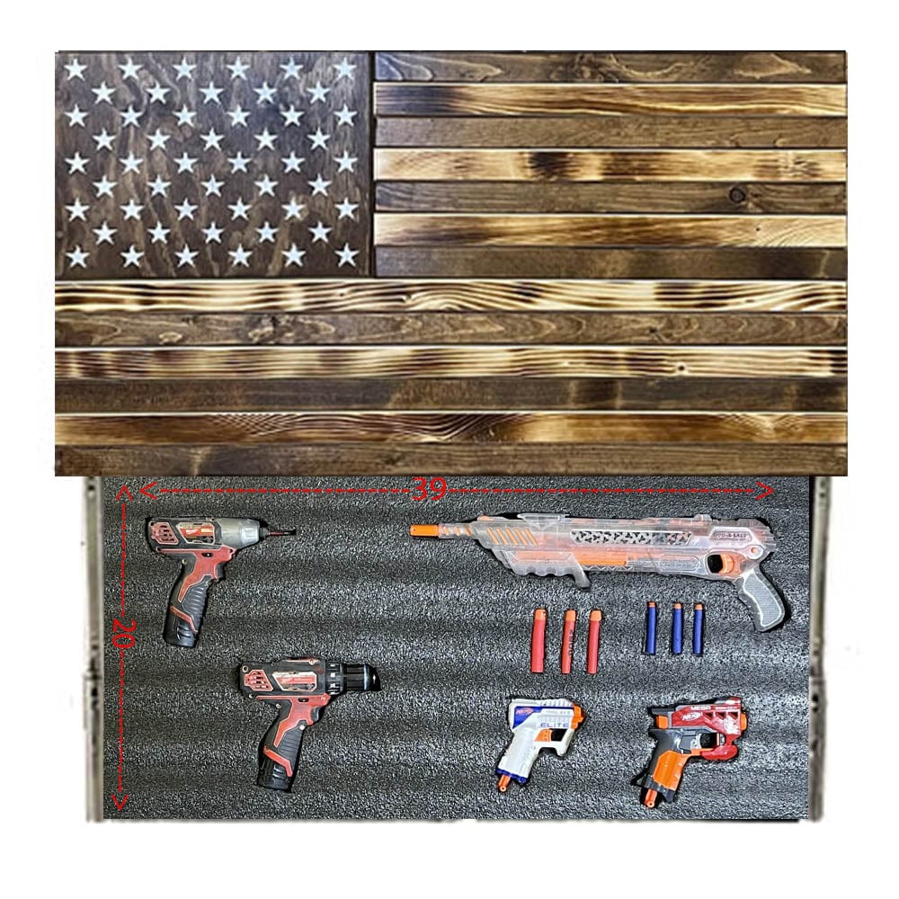 Mountain Brown Burnt Large Wall Mount