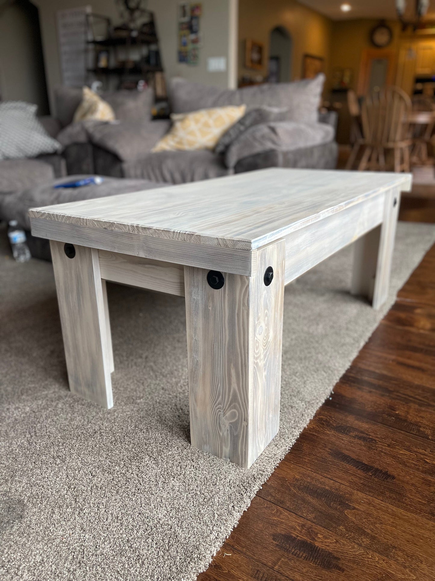 White Washed Concealment table