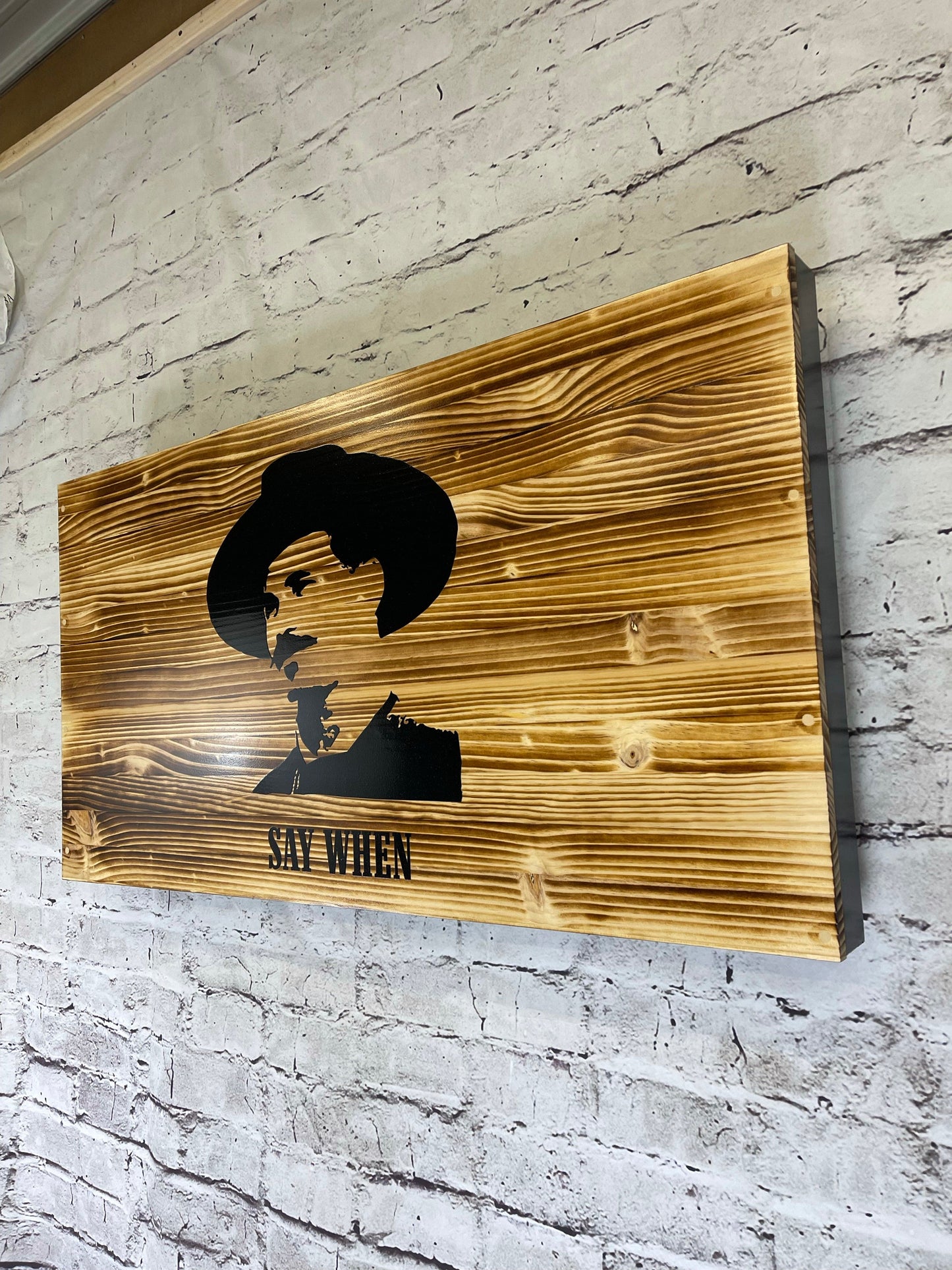Tombstone Doc Holiday Say When Wall Mount