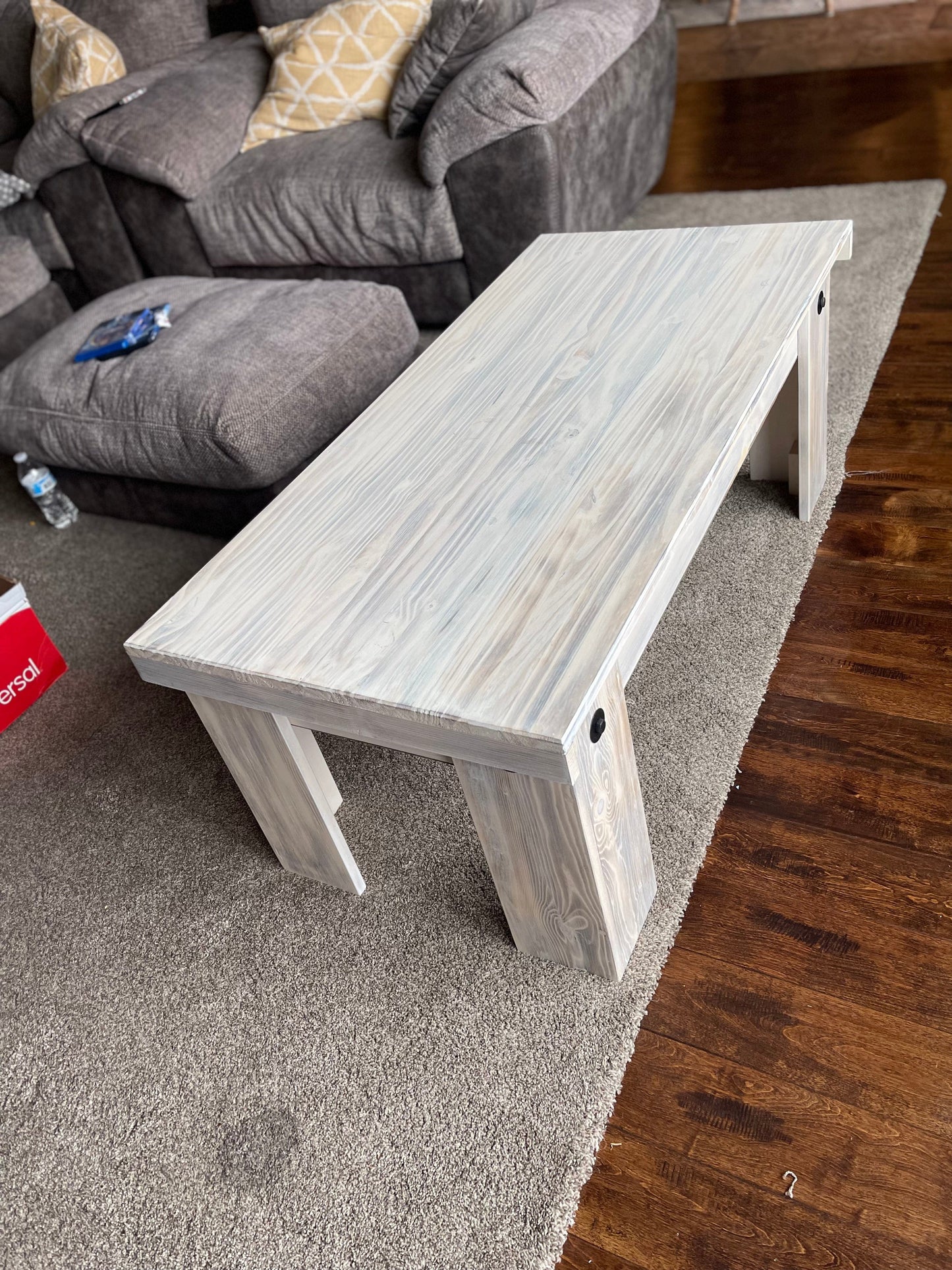 White Washed Concealment table