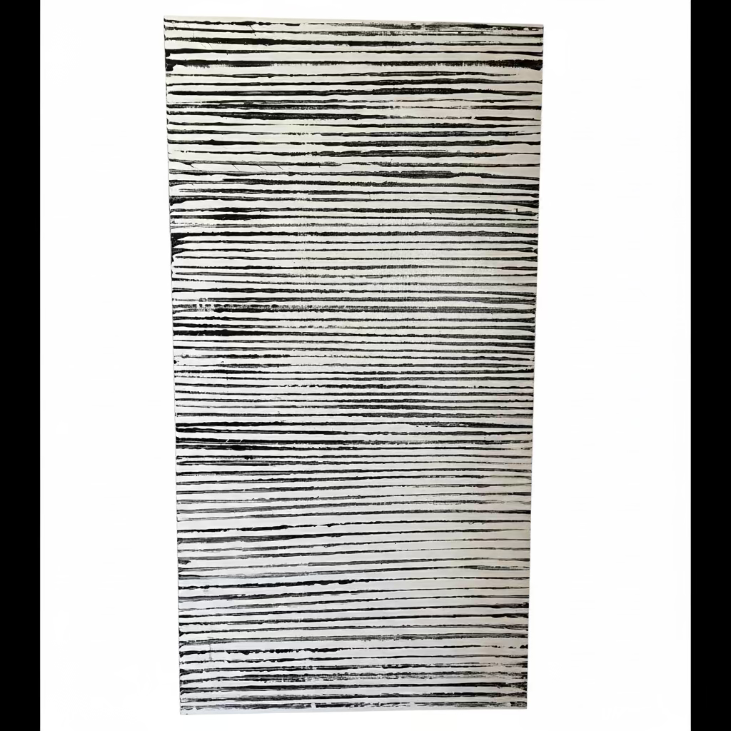 Black and white Modern art