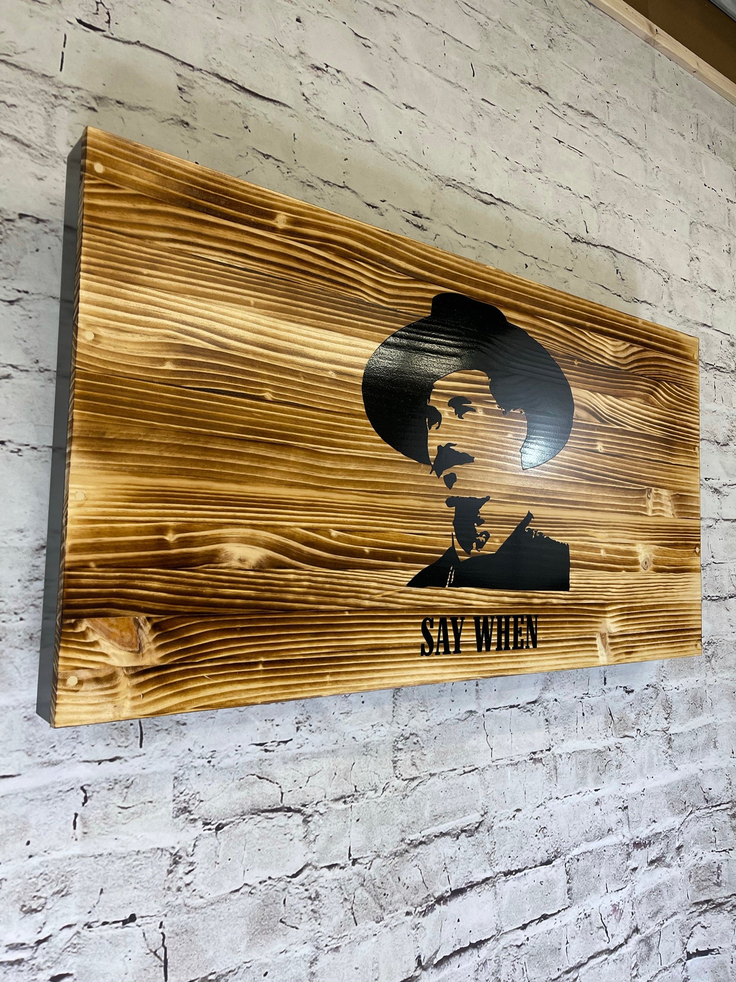 Tombstone Doc Holiday Say When Wall Mount