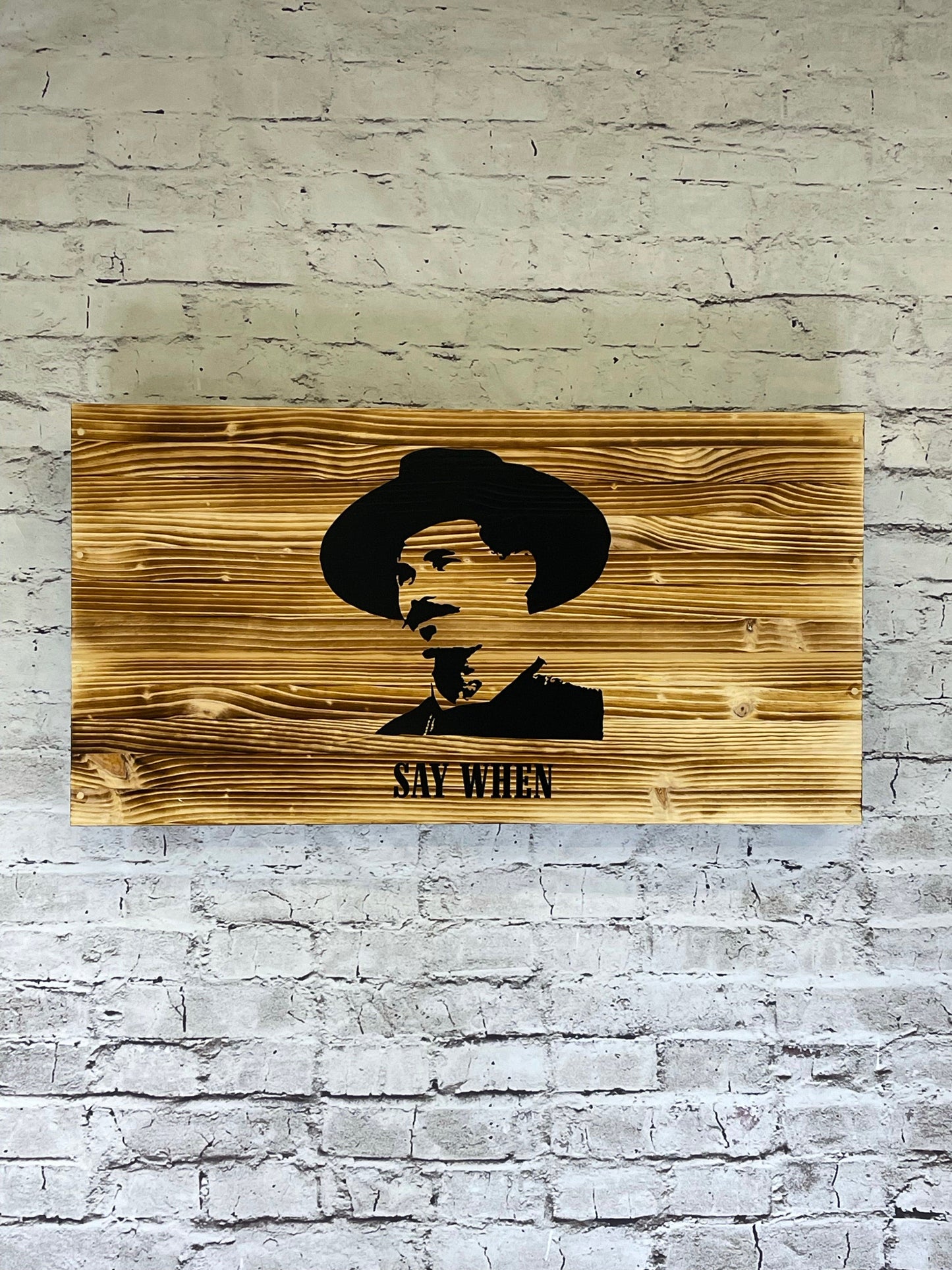 Tombstone Doc Holiday Say When Wall Mount