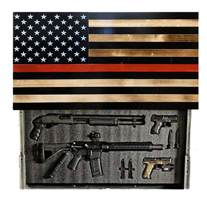 Black Burnt Red Line