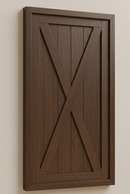 Rustic Barndoor Panel Cover