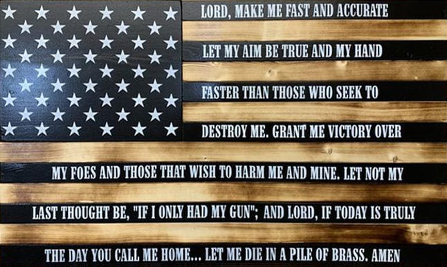 Black Burnt Gunfighters Prayer