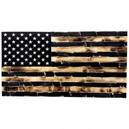 Black & Burnt Distressed