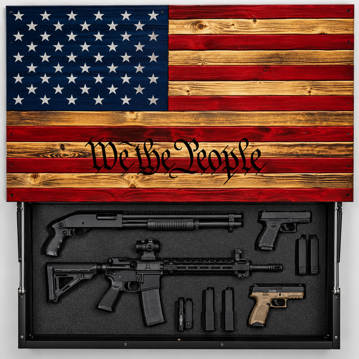 Red Burnt We The People
