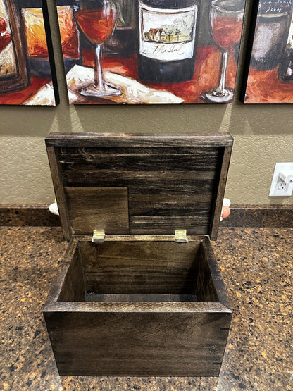 Handmade Patriotic Urn – Crafted by a U.S. Army Combat Veteran