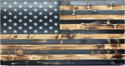 Black & Burnt Distressed