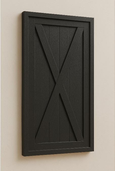 Rustic Barndoor Panel Cover