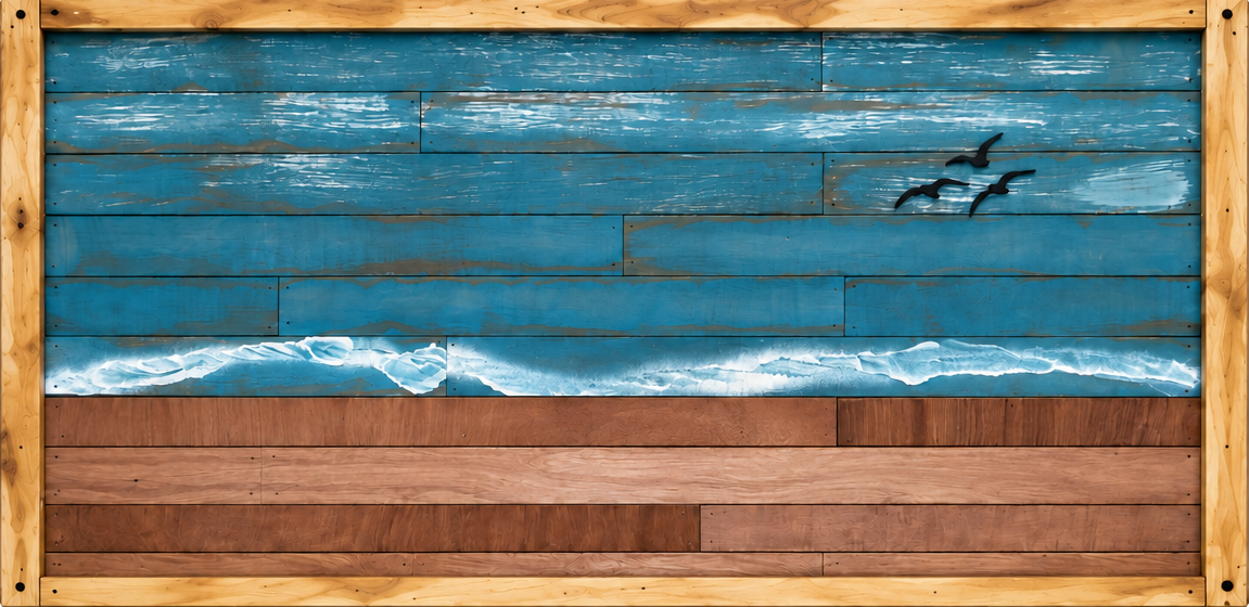 Coastal Beach Concealment Art