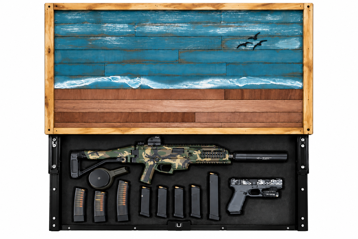 Coastal Beach Concealment Art