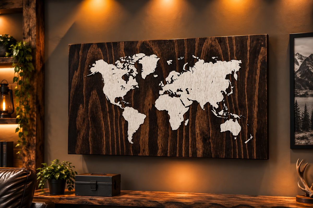 Espresso World Map Biometric