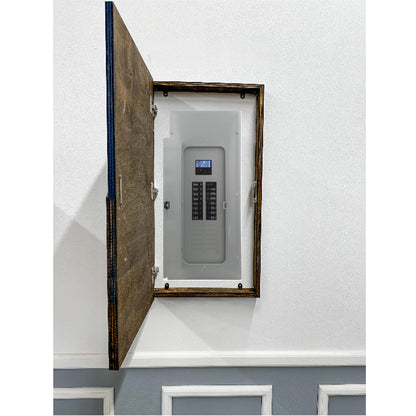 Rustic BW Mountain Panel Cover