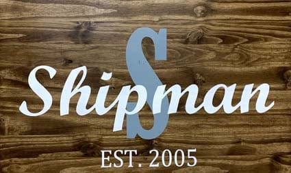 Personalized family name home decor