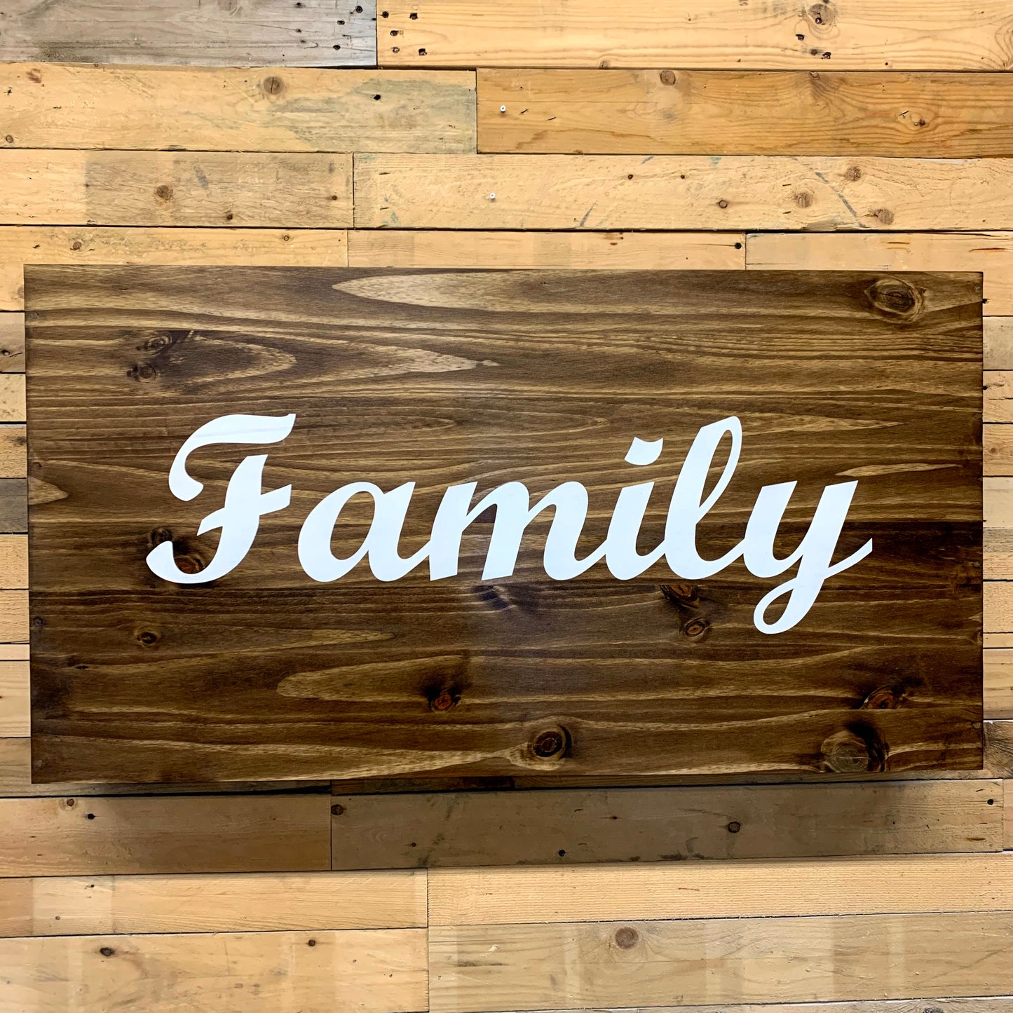 Personalized family name home decor