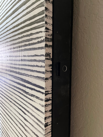 Black and white Modern art